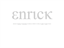 Tablet Screenshot of enrick.com